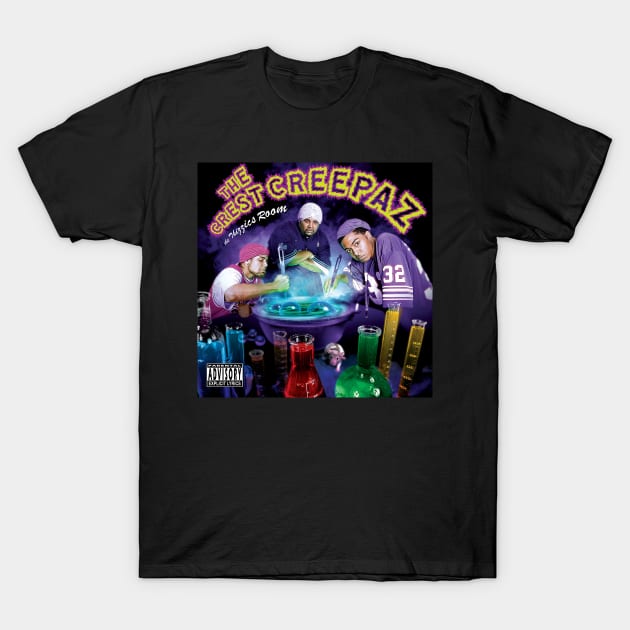 Crest Creepaz The Thizzics Room T-Shirt by Dysfunctional Tee Shop